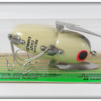 Heddon Brown & Black Crazy Crawler On Card