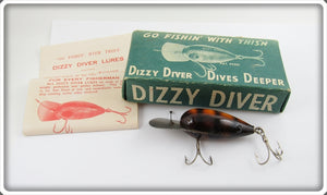 Fishathon Bait Mfg Crawdad Dizzy Diver In Correct Box D-18