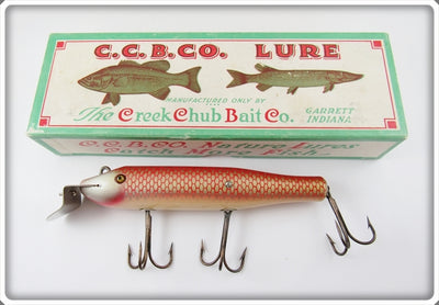 Creek Chub Goldfish Side Screw Snook Pikie Lure In Box 3406 