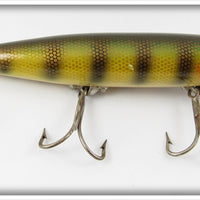 Vintage Pflueger Natural Perch Scale Palomine Lure 5006