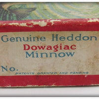 Heddon Dowagiac Minnow Empty Down Bass Box