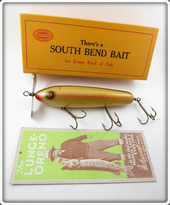 South Bend Scale Finish Red Blend Lunge Oreno In Box 966 RSF