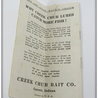 Creek Chub Silver Shiner Crawdad In Box 303 Special