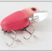Heddon White Head Red Body Crazy Crawler With Card