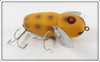 Heddon Yellow Black Spots Crazy Crawler Lure X9120SUYBS