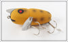 Heddon Yellow Black Spots Crazy Crawler