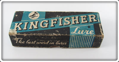 Vintage Kingfisher Unmarked Empty Lure Box 