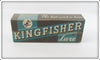 Vintage Kingfisher Pikie Scale River Master Empty Box 907