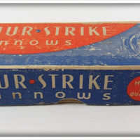 Vintage Shur Strike Black Plunker Empty Lure Box PL-13 