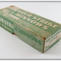 Shur Strike Red & White Bass Oreno Empty Box