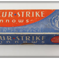 Shur Strike Red & White Bass Oreno Empty Lure Box BOT-2