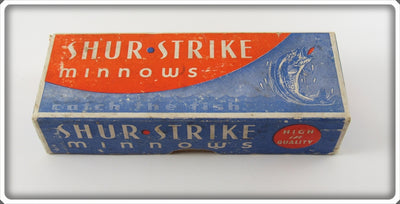 Shur Strike Red & White Bass Oreno Empty Lure Box BOT-2