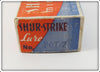 Shur Strike Red & White Bass Oreno Empty Box