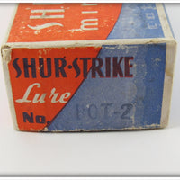 Shur Strike Red & White Bass Oreno Empty Box