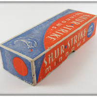 Shur Strike Red & White Bass Oreno Empty Box