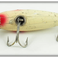 Creek Chub White With Glitter River Scamp 4300 Special
