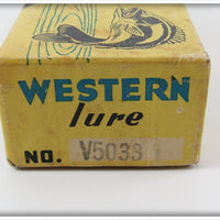 Shur Strike Western Auto Pikie Scale Baby Bass Oreno Empty Box