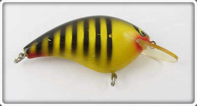 Vintage Smithwick Yellow & Black Striper Bo Jack Lure B-3005