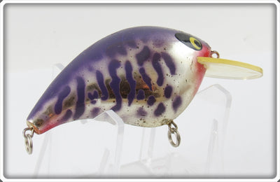Vintage Smithwick Chrome With Purple Coach Dog Bo Jack Lure B-3019S