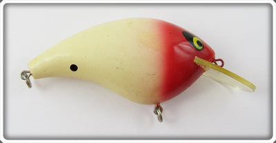 Vintage Smithwick Red Head White Body Bo Jack Lure B-3053