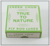 Vintage Creek Chub True To Nature Fly Rod Lure Empty Box