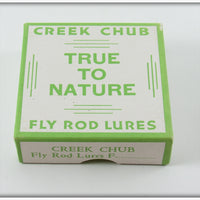 Vintage Creek Chub True To Nature Fly Rod Lure Empty Box
