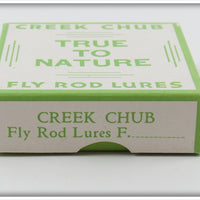 Creek Chub True To Nature Fly Rod Lure Empty Box
