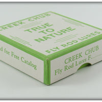 Creek Chub True To Nature Fly Rod Lure Empty Box