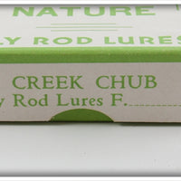 Creek Chub True To Nature Fly Rod Lure Empty Box