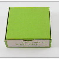 Creek Chub True To Nature Fly Rod Lure Empty Box