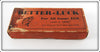 Vintage Lucky Strike Better Luck Empty Lure Box