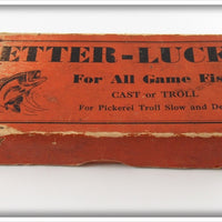 Vintage Lucky Strike Better Luck Empty Lure Box