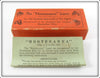 Vintage Montpelier Bait Co Hootenanna Empty Lure Box
