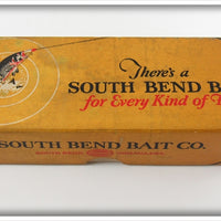Vintage South Bend Unmarked Empty Lure Box 