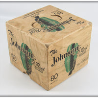 Johnson Green Sidewinder Model 80 Reel In Box