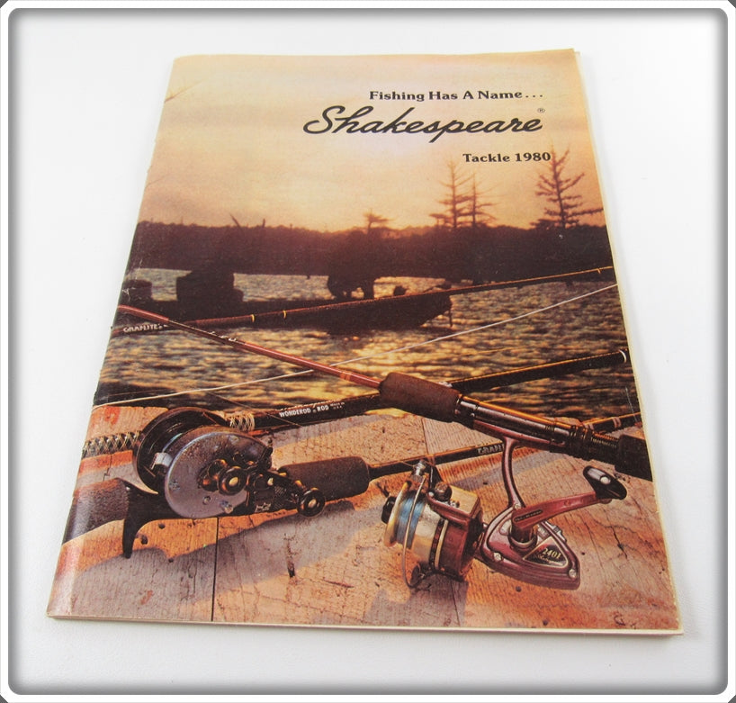 Vintage Shakespeare 1980 & 1981 Tackle Catalog Pair For Sale
