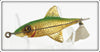 Fred Arbogast Tin Liz Metal Minnow In Picture Box