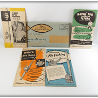 Vintage Shakespeare Tips From The Expert Booklet Set 