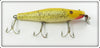 Vintage Creek Chub Yellow Flash Surfster Lure 7237