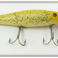 Vintage Creek Chub Yellow Flash Surfster Lure 7237