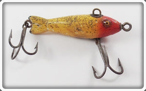 Vintage Shakespeare Red Head Flitter Midget Sea Witch Lure