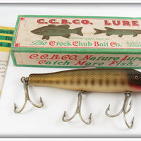 Vintage Creek Chub Pikie Scale Husky Pikie Lure In Box 2300
