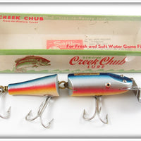 Creek Chub Rainbow Jointed Snook Pikie Lure In Box 5508