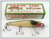 Vintage Creek Chub Silver Flash Pikie Lure In Box 718 
