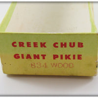 Creek Chub Blue Flash Giant Jointed Pikie In Box 834