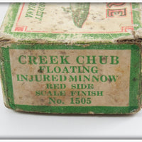 Creek Chub Redside Dace Injured Minnow In Box 1505