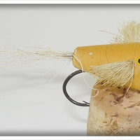 Creek Chub White Fly Rod Plunker Bass Bug