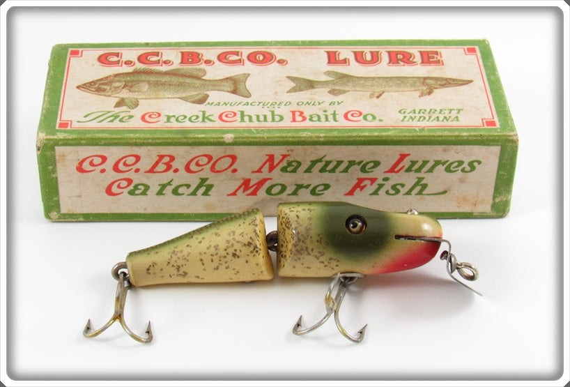 Creek Chub Silver Flash Baby Jointed Pikie Lure In Box 2718 For Sale