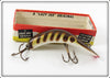Lazy Ike Corp Gold Brown Ribs Lazy Ike 3 Lure In Box KL-GBR 