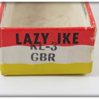 Lazy Ike Corp Gold Brown Ribs Lazy Ike 3 In Box